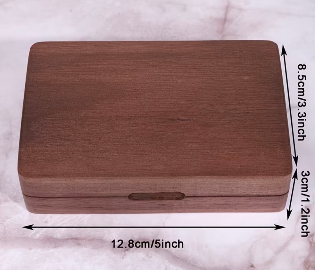 SCATOLA RIGIDA IN FINTO LEGNO