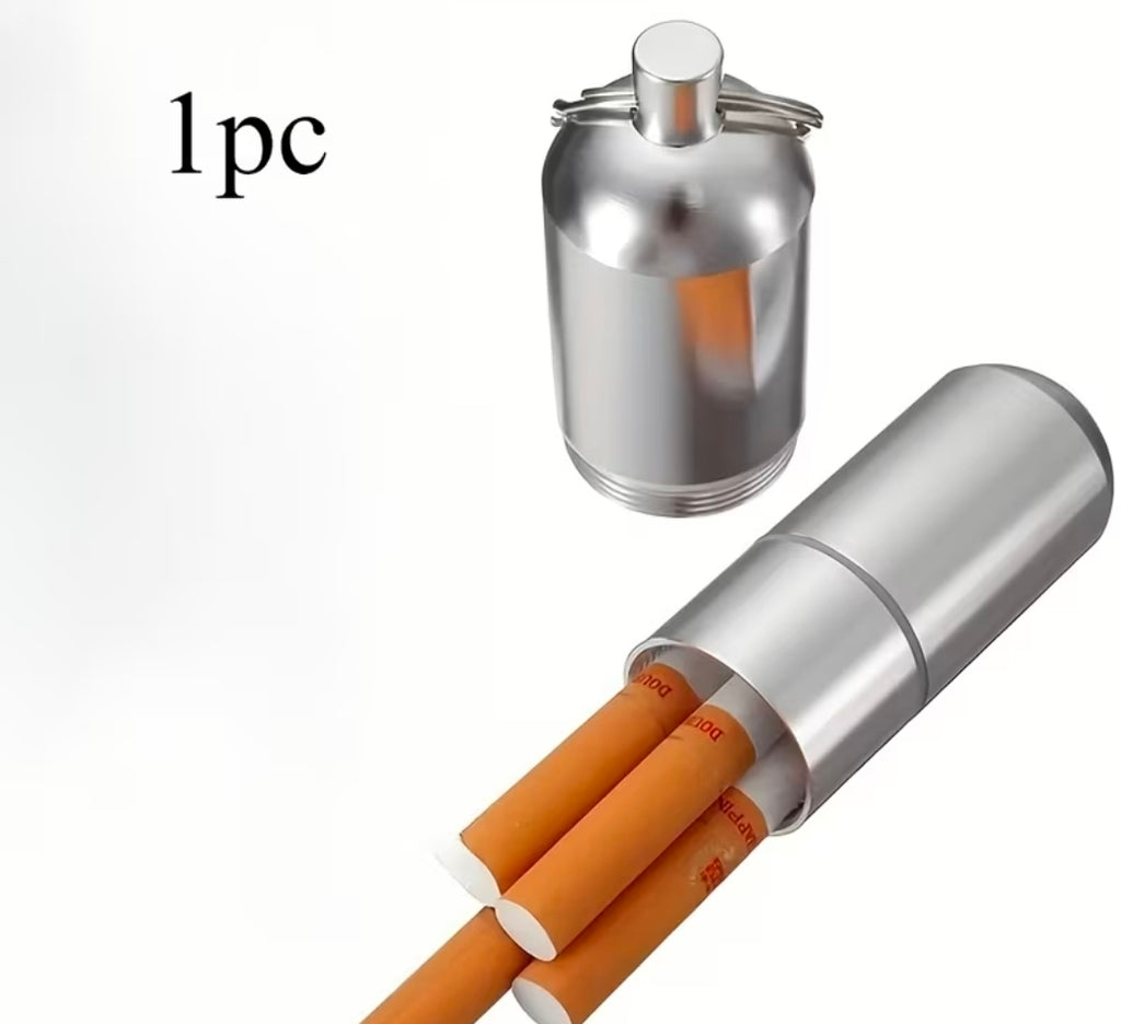 MINI PORTA SIGARETTE PORTABILE STAGNO 1PZ